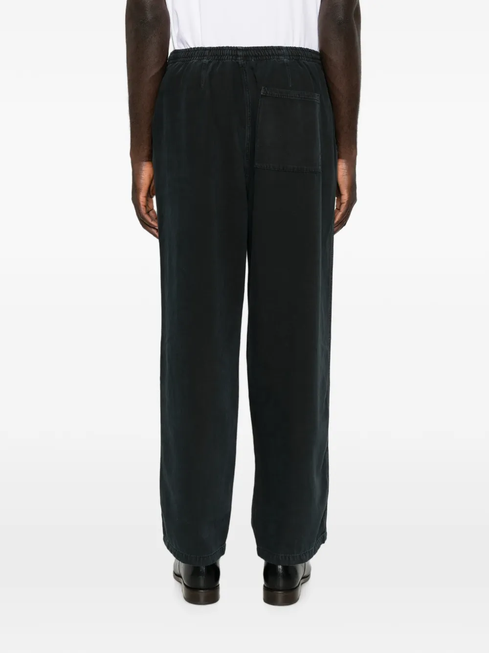 American Vintage Trainingsbroek met elastische taille Zwart