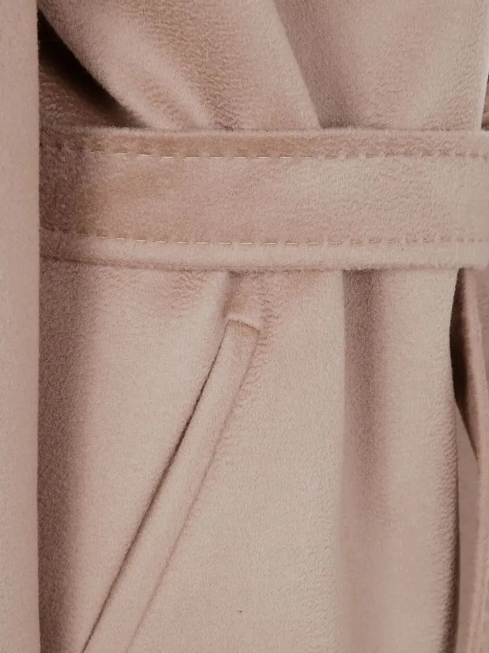 Max Mara Jas met capuchon Beige
