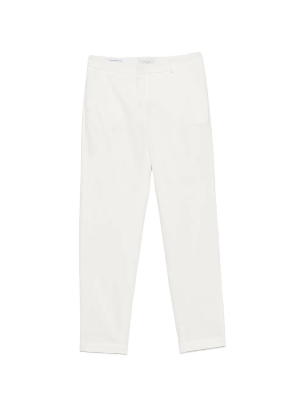 Peserico Straight-leg Tailored Trousers In White