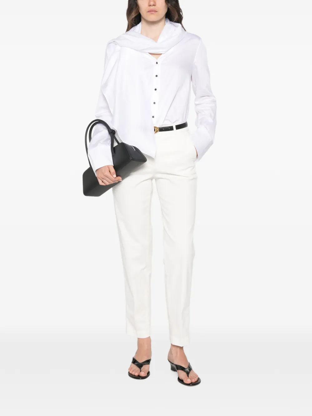 Peserico Straight pantalon Wit