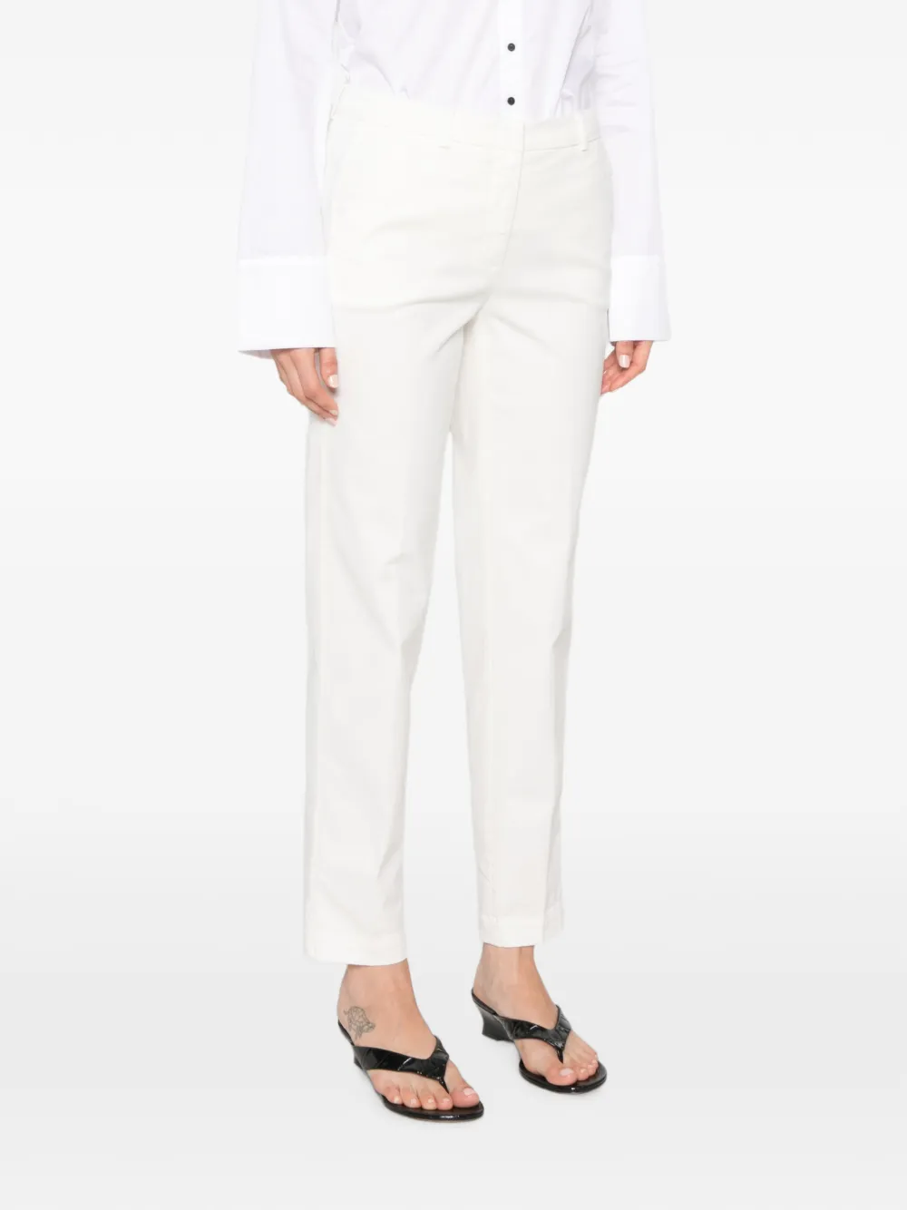 Peserico Straight pantalon Wit