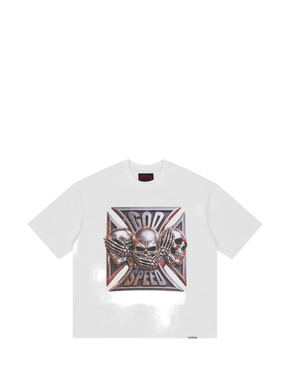 GODSPEED Omerta graphic-print T-shirt - Bianco
