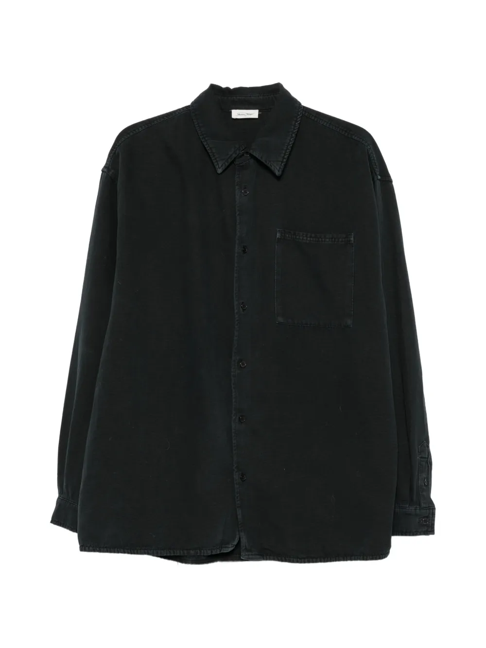 American Vintage Giacca-camicia con taschino - Nero