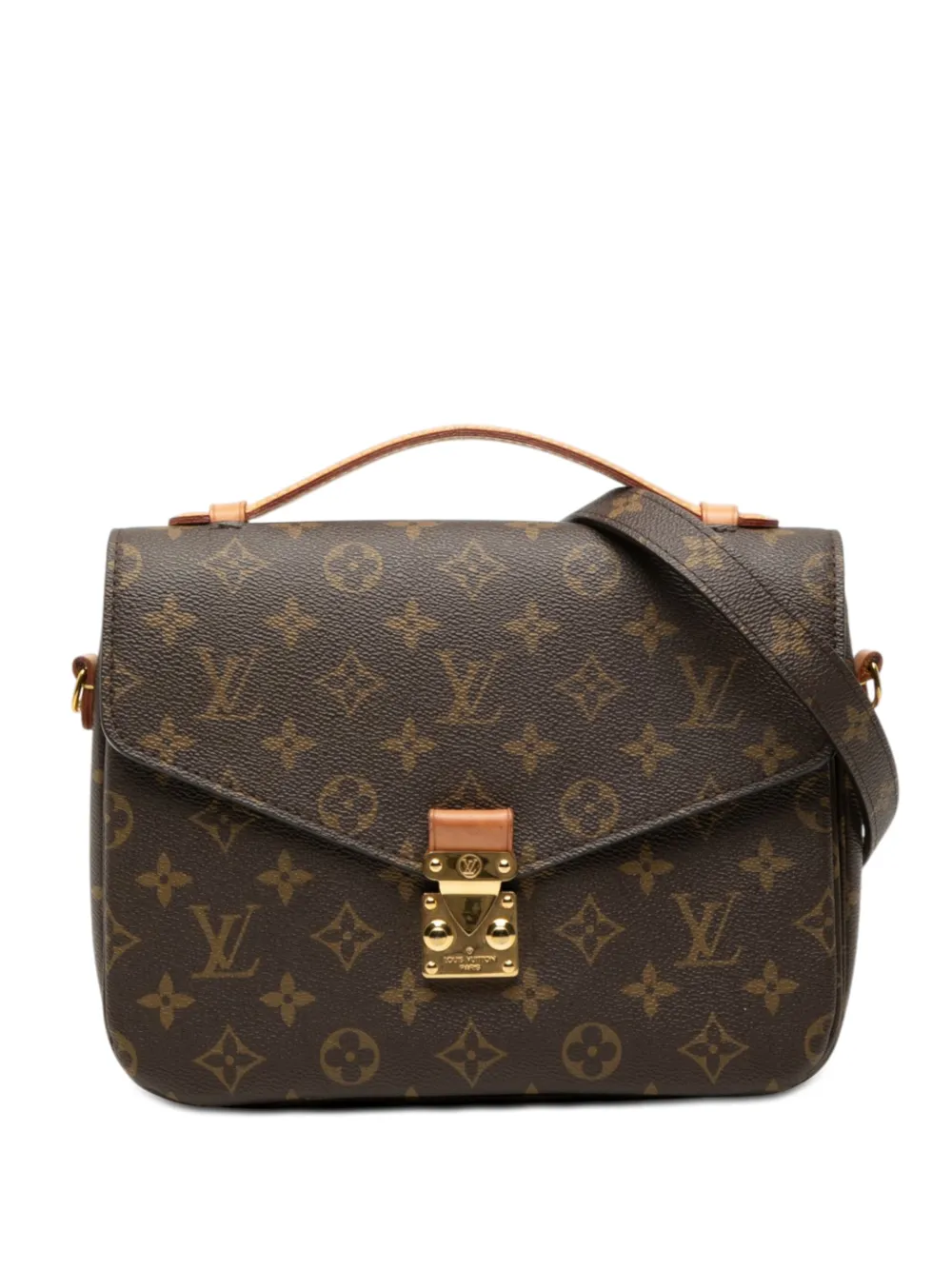 Louis Vuitton Pre-Owned 2020 Monogram Pochette Metis satchel - Marrone