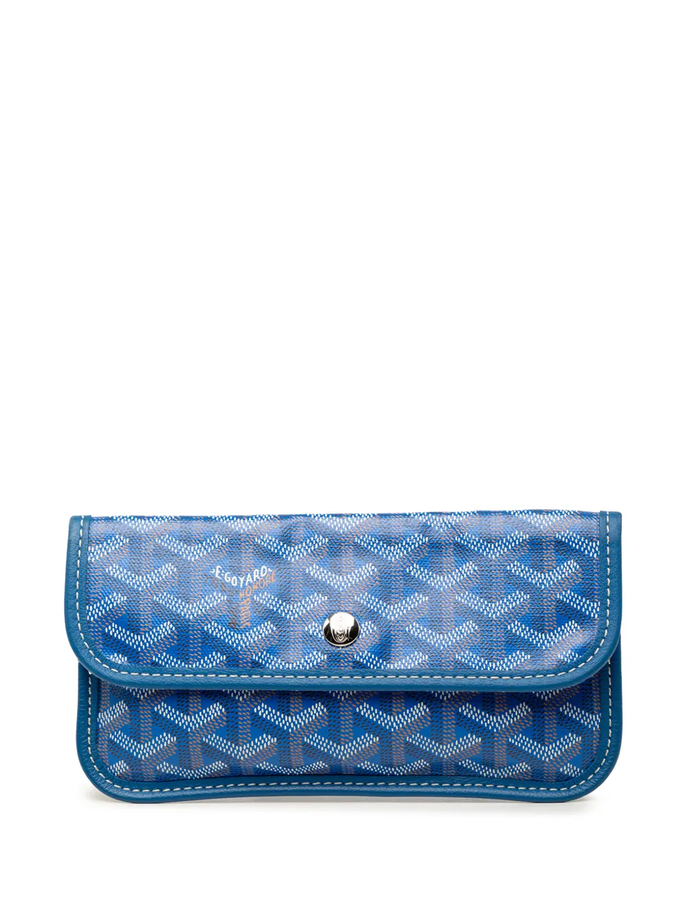 Goyard Pre-Owned 2000-2026 Goyardine Saint Louis pouch - Blu