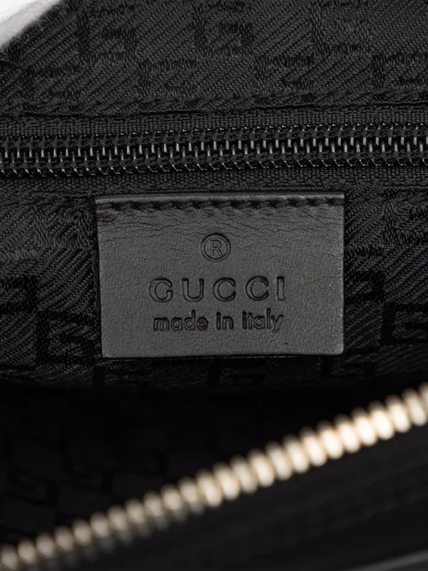 Gucci Pre-Owned 2000-2015 キャンバス クラッチバッグ | ブラック