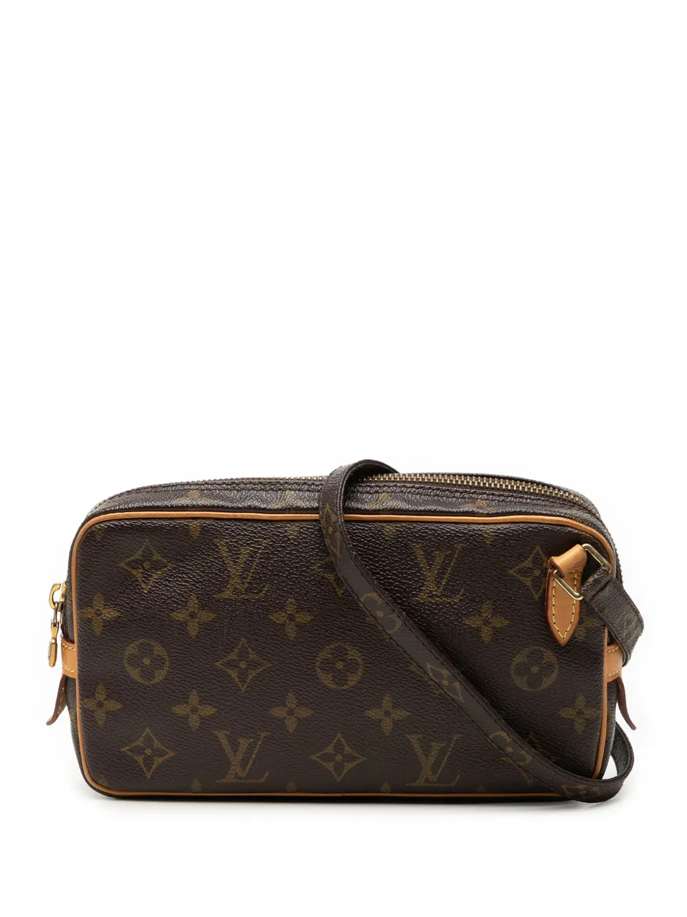 Louis Vuitton Pre-Owned 2001 Monogram Pochette Marly Bandouliere crossbody bag - Marrone