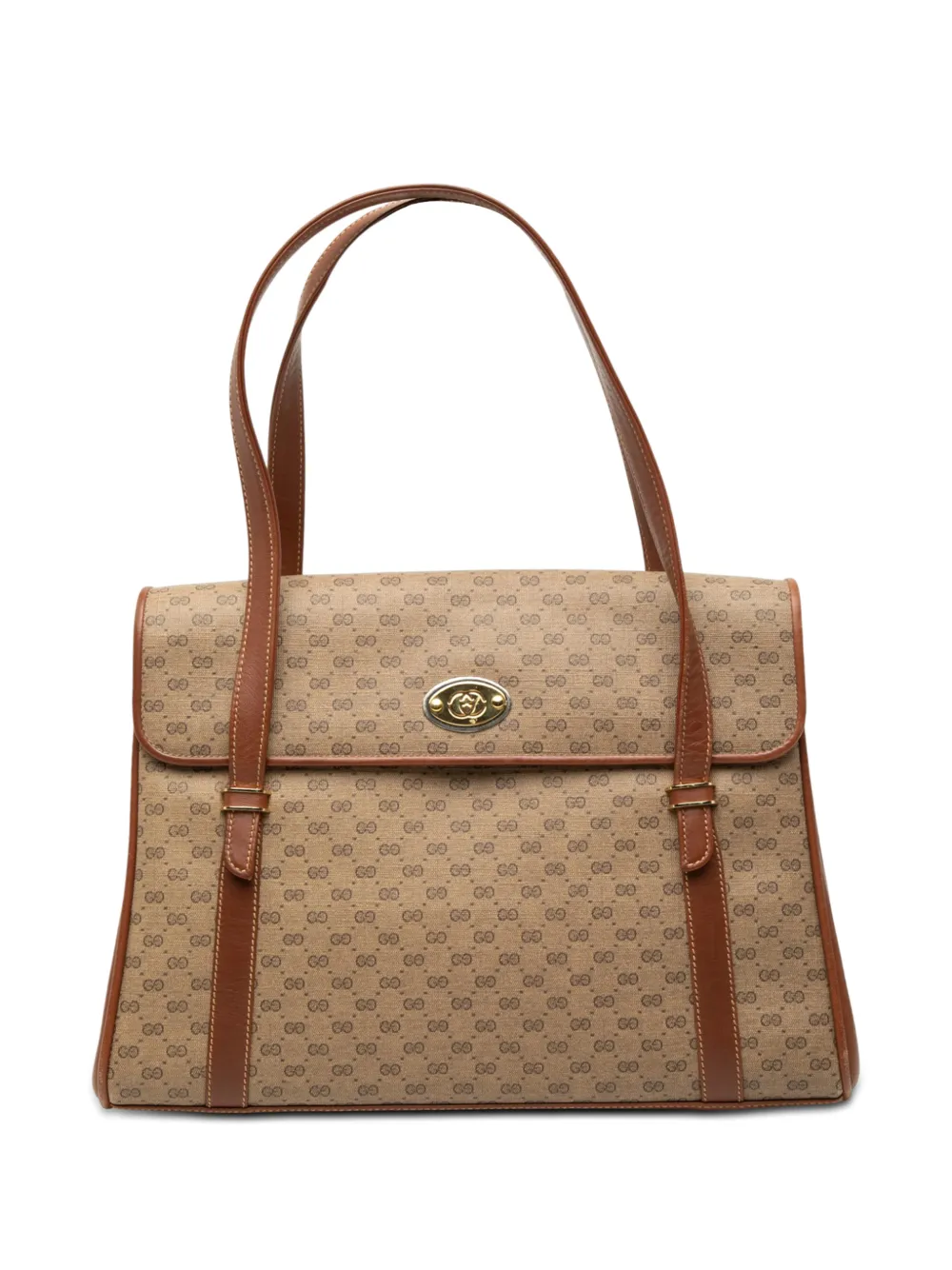 Gucci Pre-Owned 20th Century Micro GG Supreme shoulder bag - Toni neutri