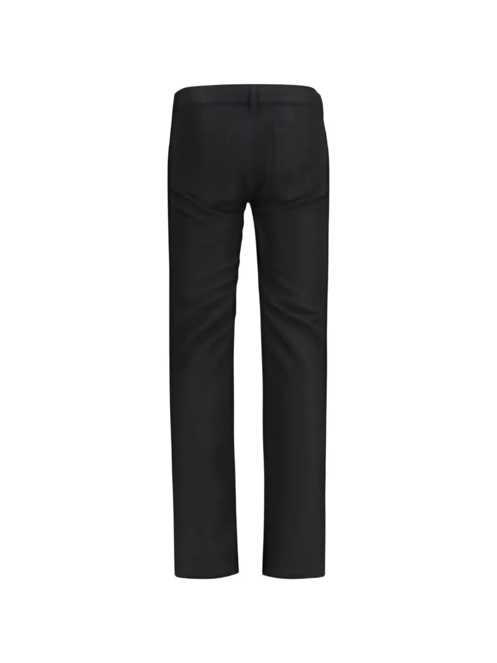 Rick Owens Vega jeans met rits aan de zijkant Zwart