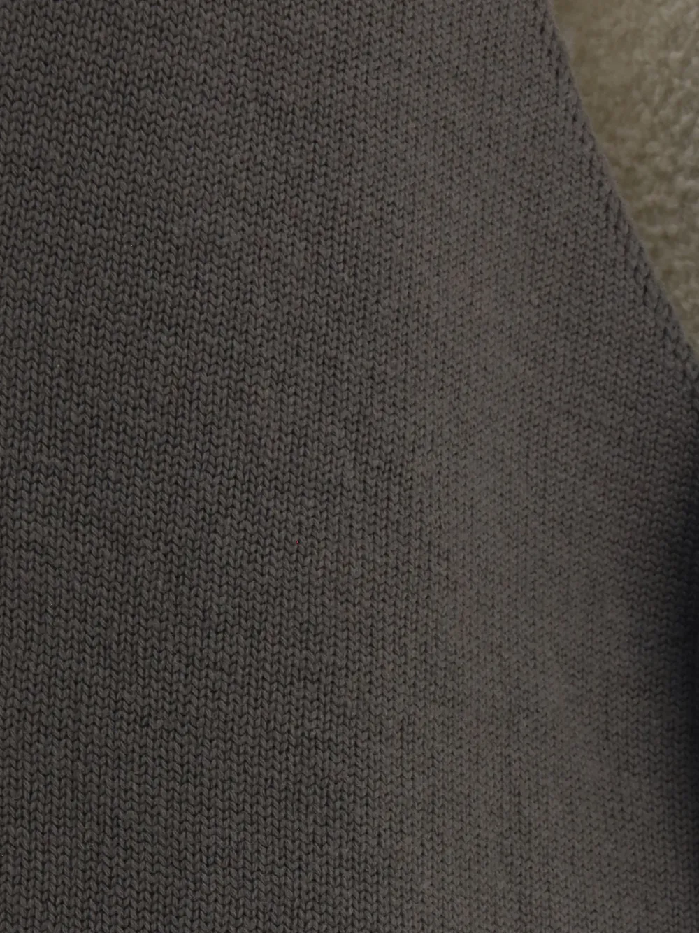Rick Owens Gebreide bodywarmer met lammy voering Grijs