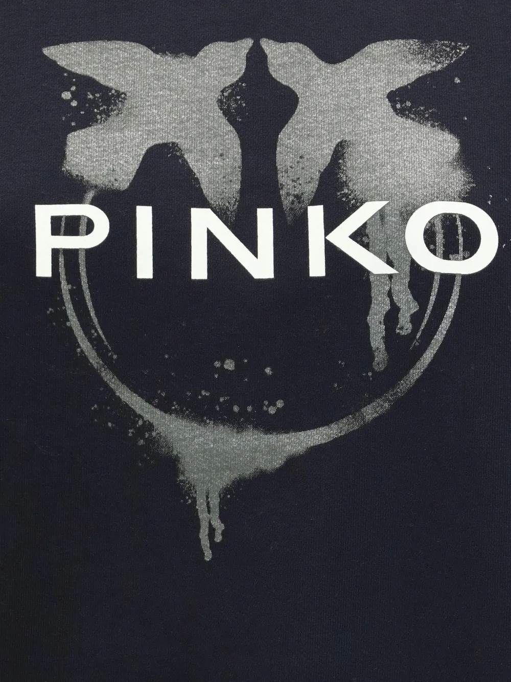 PINKO Neves sweater met logoprint Zwart