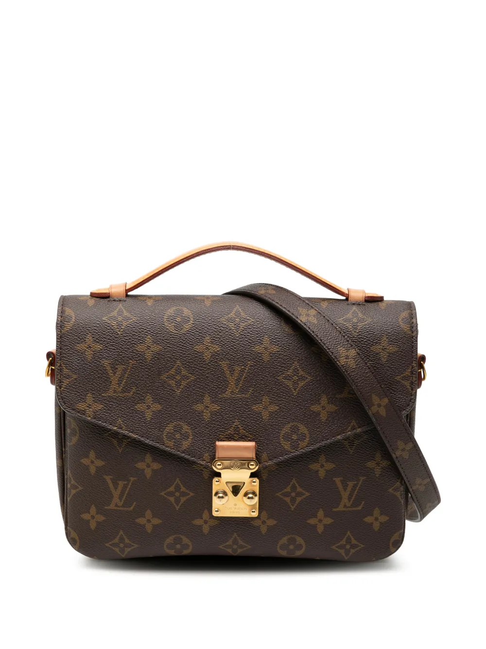 Louis Vuitton Pre-Owned 2020 Monogram Pochette Metis satchel - Marrone