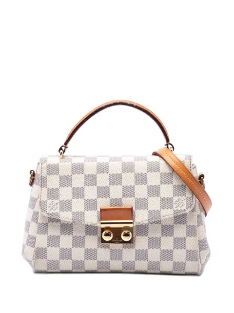 Louis Vuitton Pre-Owned 2019 Damier Azur Croisette satchel