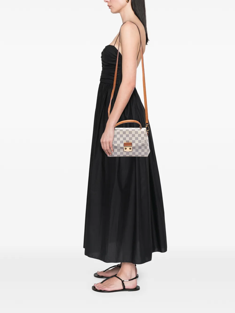 Louis Vuitton Pre-Owned 2019 ダミエ アズール クロワゼット