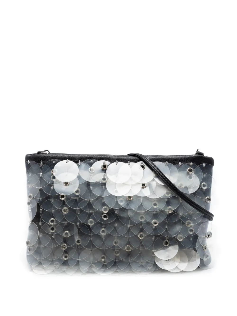 Prada Pre-Owned 2013-2026 Nappa Paillettes crossbody bag - Nero
