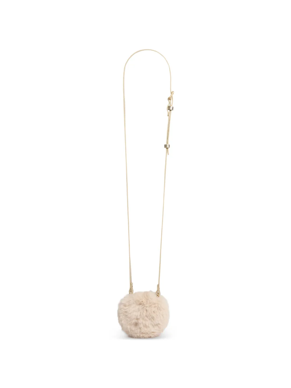 Bonpoint Ekko hartvormige schoudertas Beige