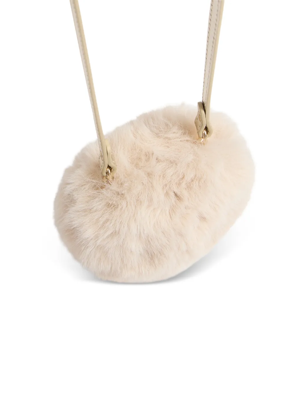 Bonpoint Ekko hartvormige schoudertas Beige