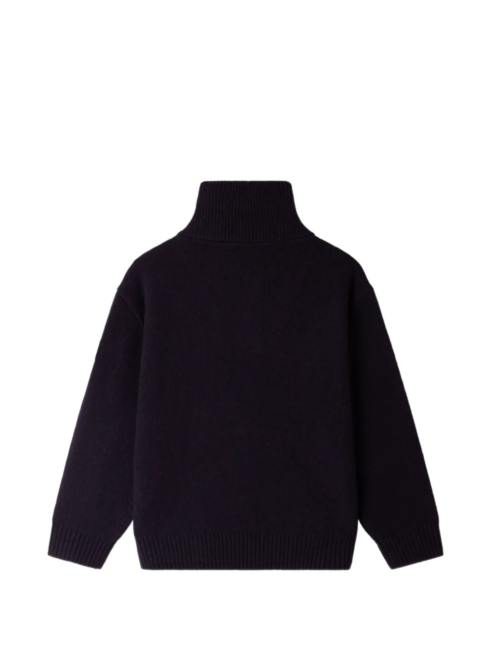 Bonpoint Marinus trui met logo-patch Paars