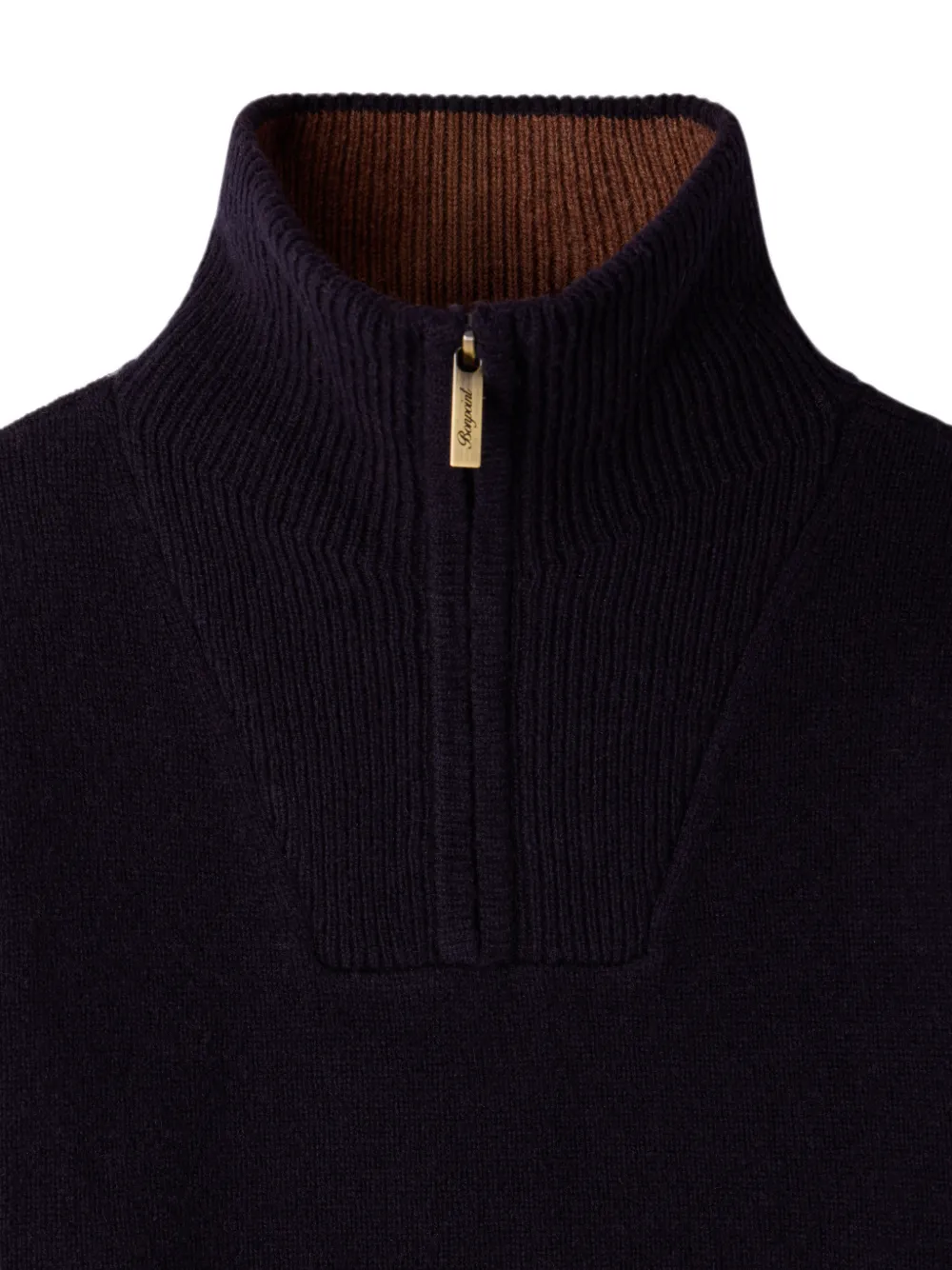Bonpoint Marinus trui met logo-patch Paars