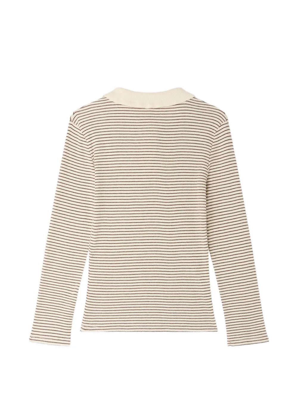 Bonpoint Juanna poloshirt met lange mouwen Beige