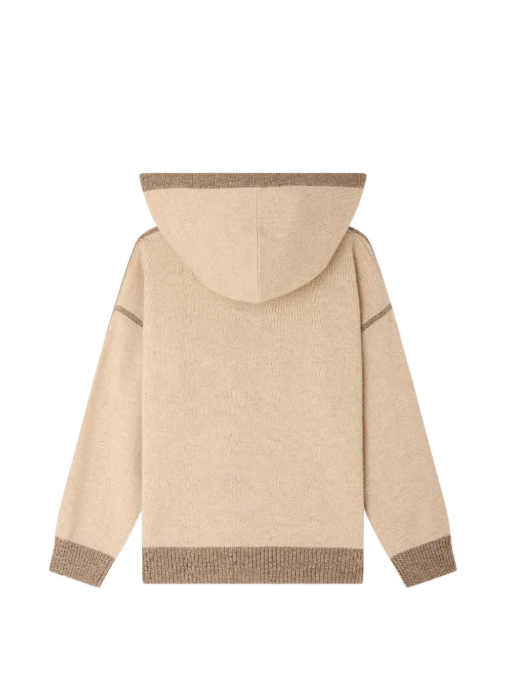 Bonpoint Malik vest met capuchon Beige