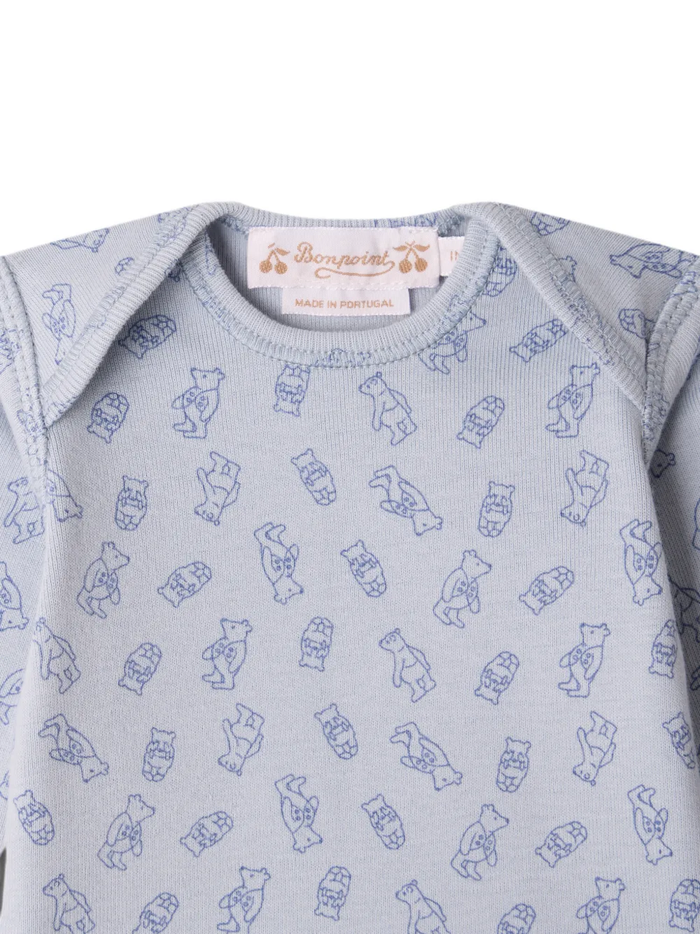 Bonpoint Timi T-shirt en broek set Blauw
