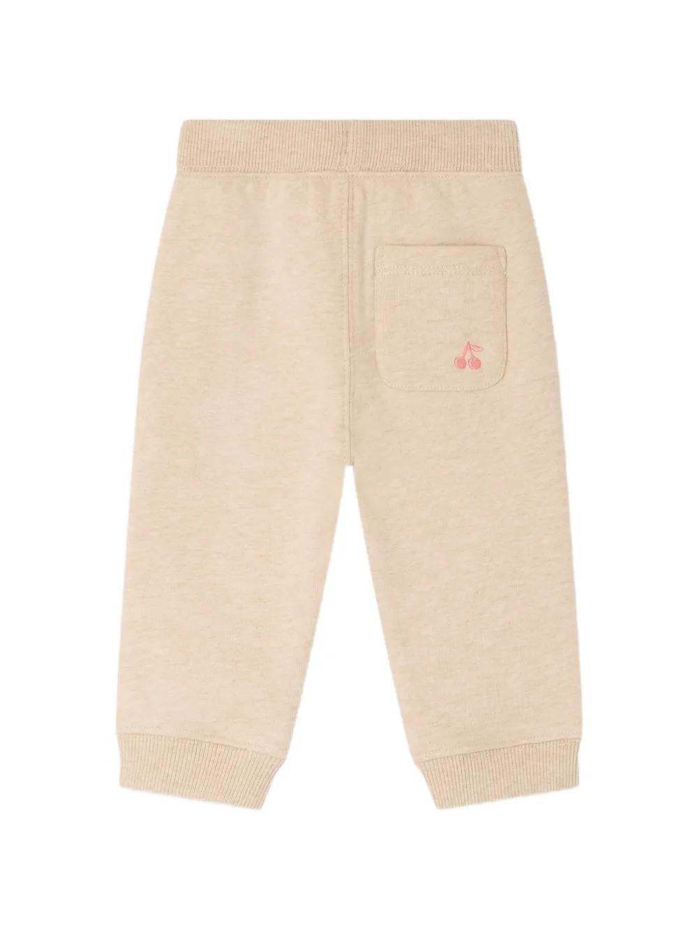 Bonpoint Trainingsbroek met trekkoordtaille Beige