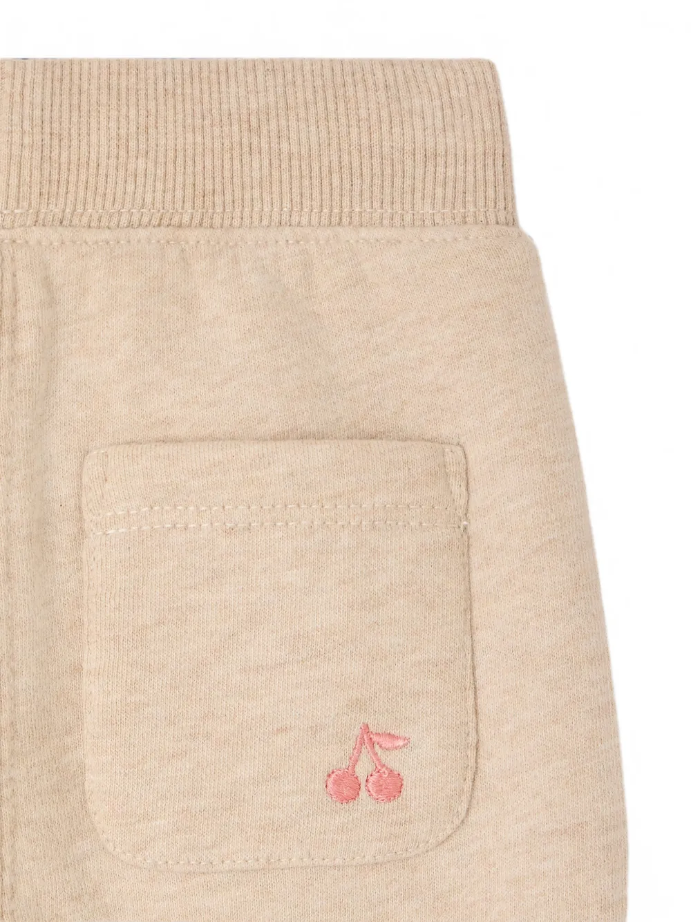 Bonpoint Trainingsbroek met trekkoordtaille Beige