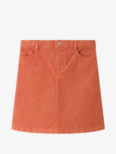 Bonpoint corduroy A-line skirt