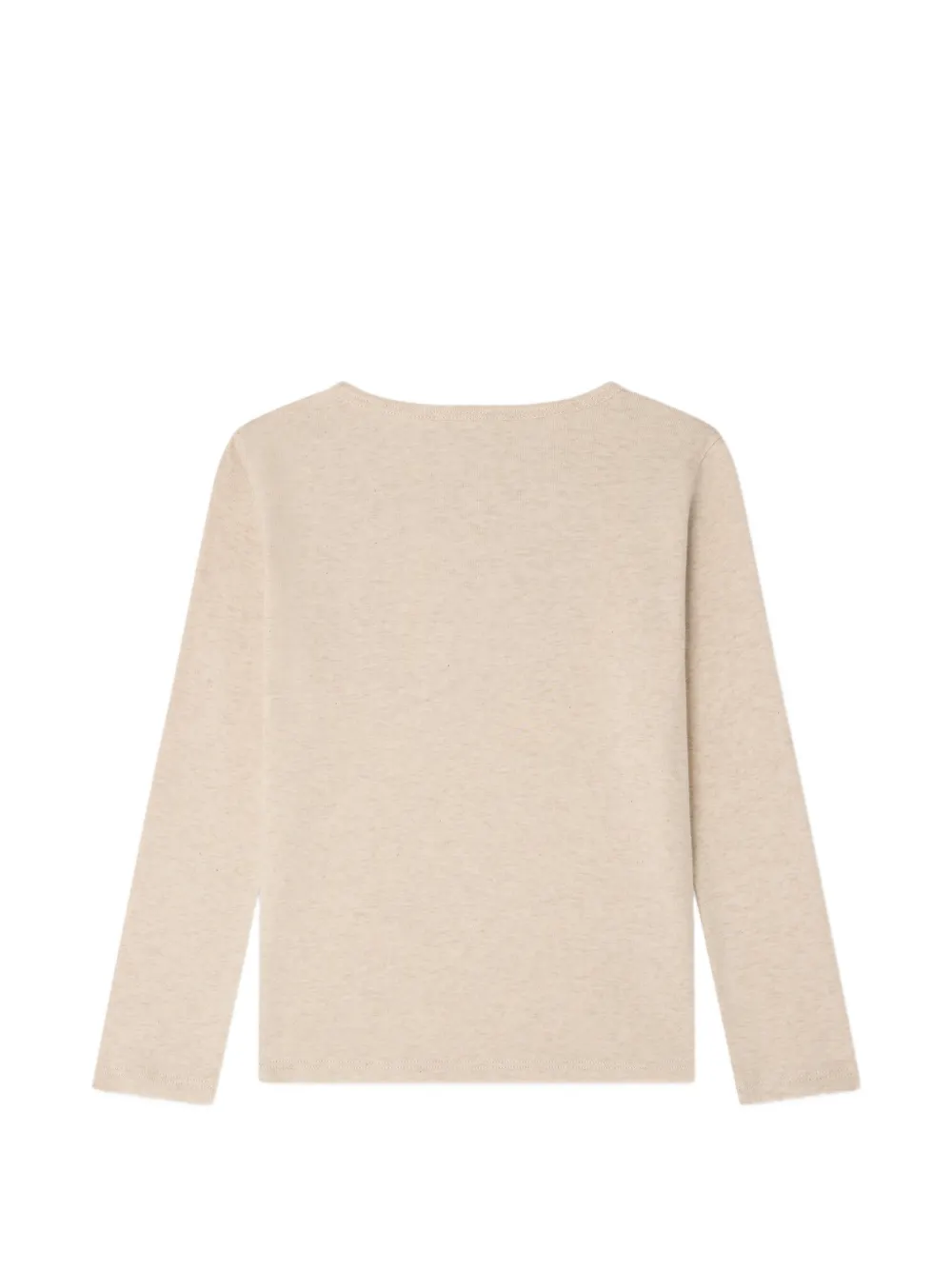 Bonpoint T-shirt met bloemenprint Beige