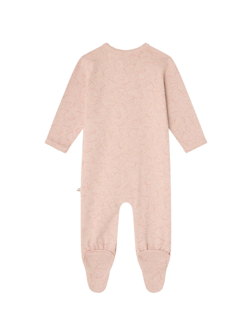 Bonpoint Golco pyjama met kersenprint Roze
