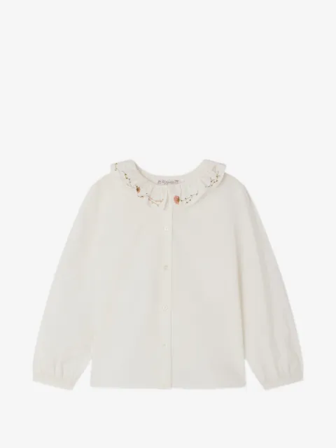 Bonpoint Jora ruffled shirt