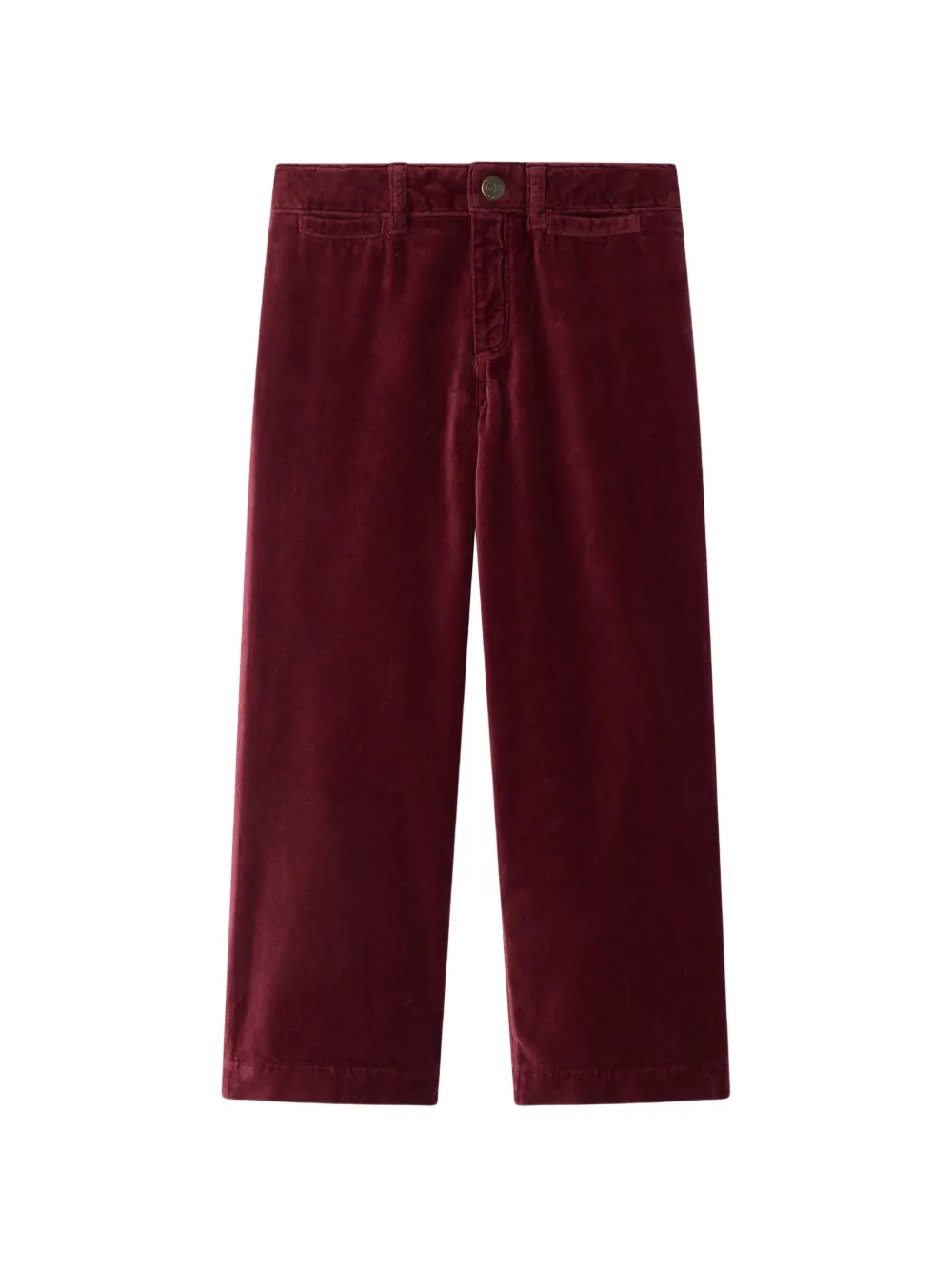Bonpoint Pantaloni Gersande a coste - Rosso