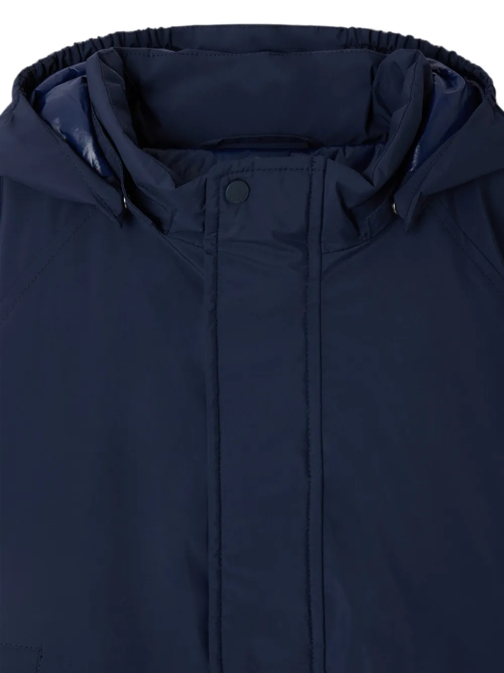 Bonpoint Markan jack met capuchon Blauw