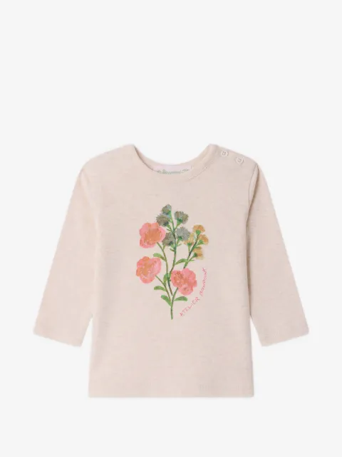 Bonpoint Tahsina floral-print long-sleeve T-shirt