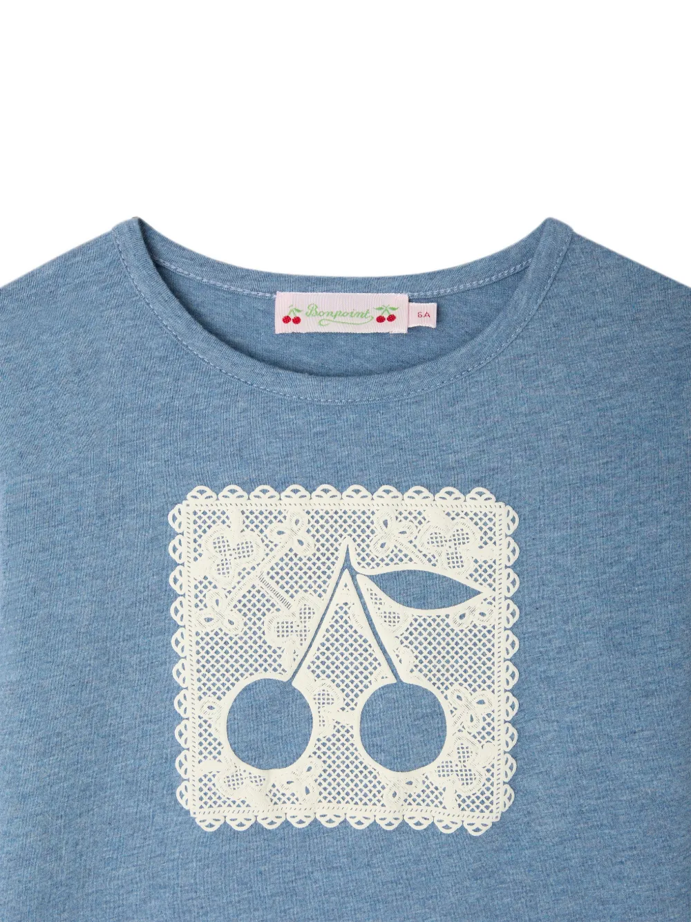 Bonpoint Tidjiane T-shirt met lange mouwen Blauw