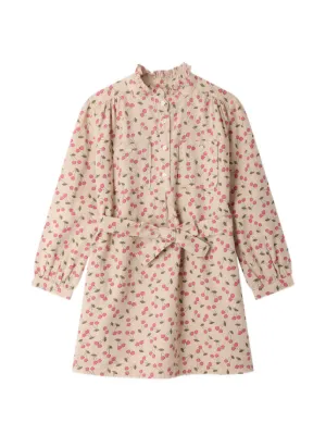 Bonpoint チェリープリント ワンピース | ニュートラル | FARFETCH JP