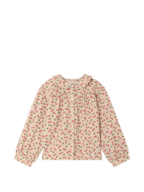 Bonpoint Josseline cherry-print blouse