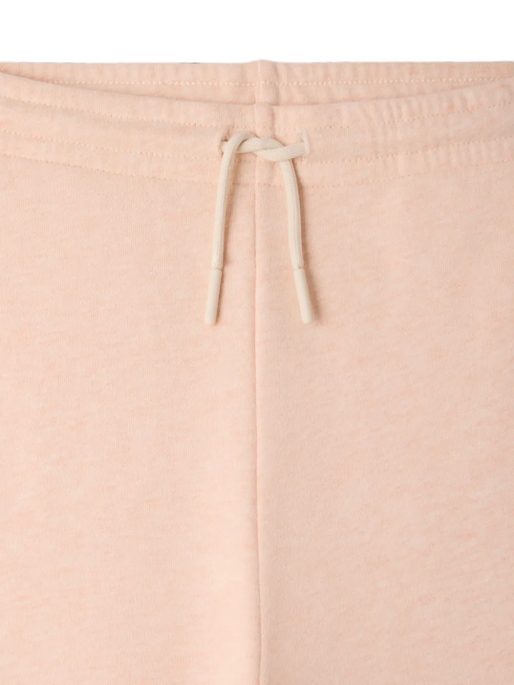 Bonpoint Trainingsbroek met trekkoord en geborduurde kersen Beige