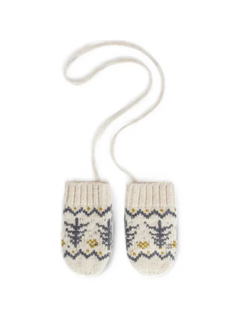 Bonpoint Thuri Fair Isle Fäustlinge