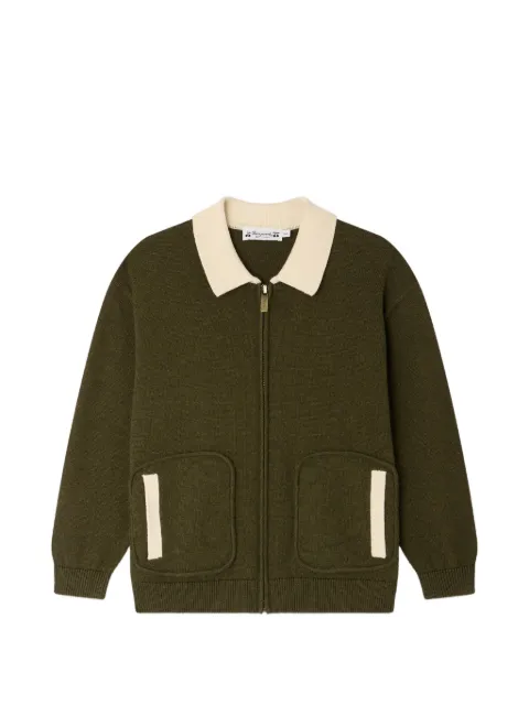 Bonpoint zip-up cardigan