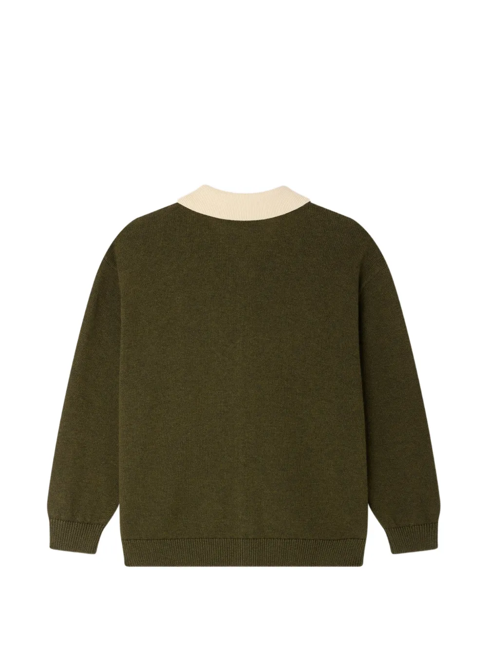 Bonpoint Vest met rits Groen