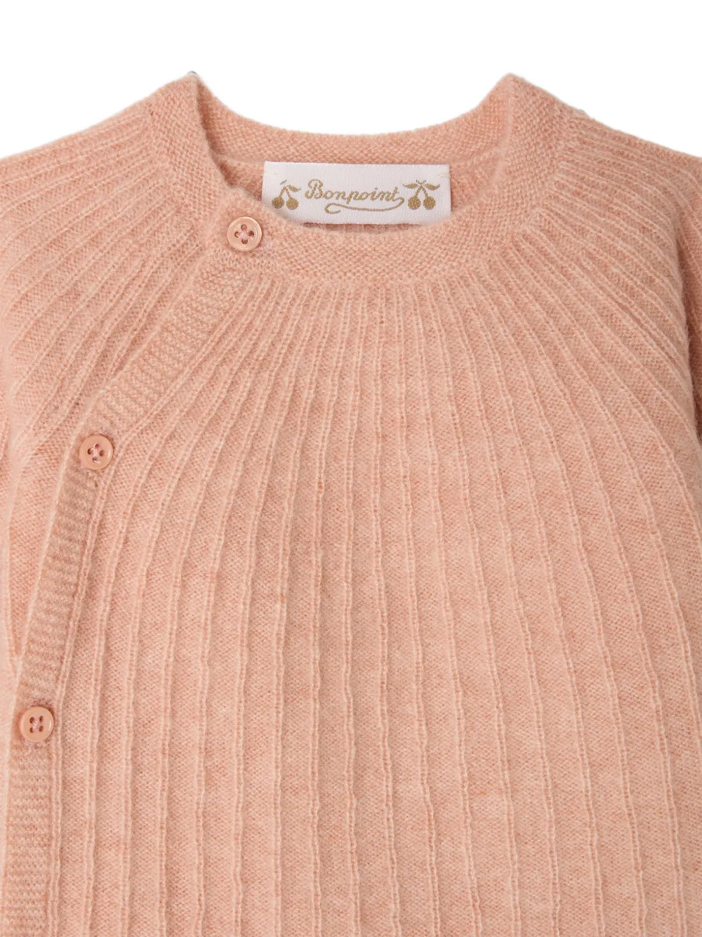 Bonpoint Ging trui en broek Roze