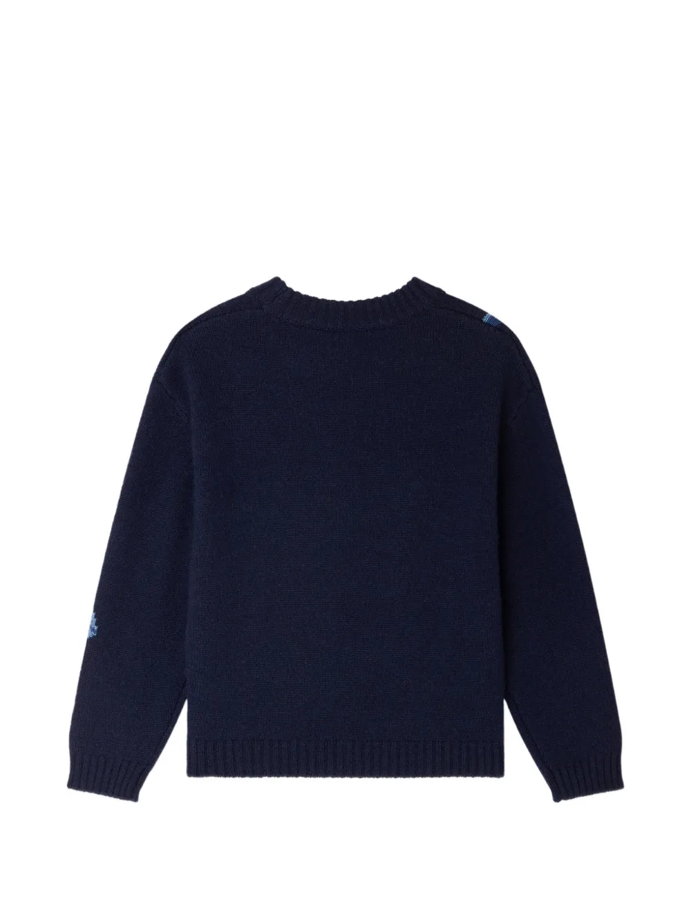 Bonpoint Maxine trui met kersen-intarsia Blauw