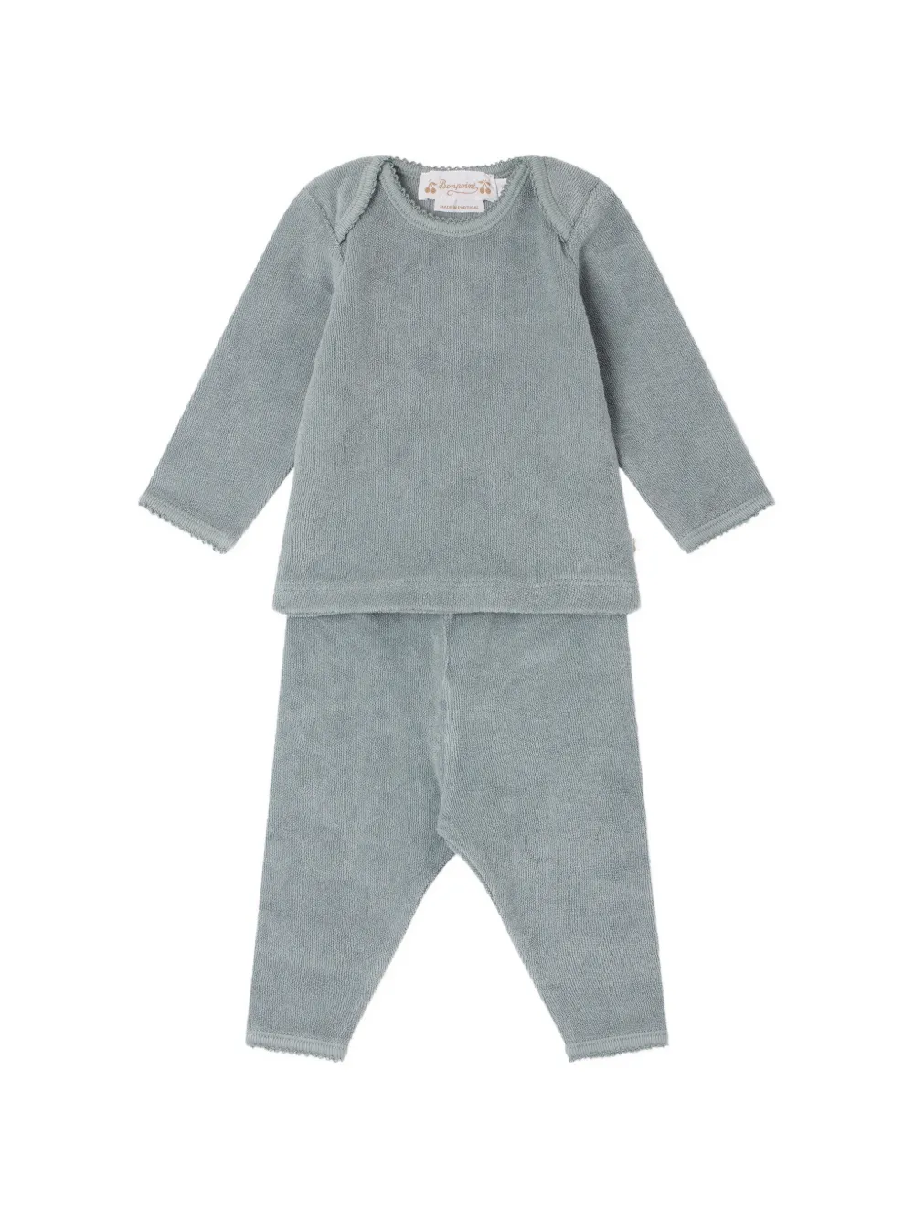 Bonpoint Timi sweatshirt and trousers set - Blu