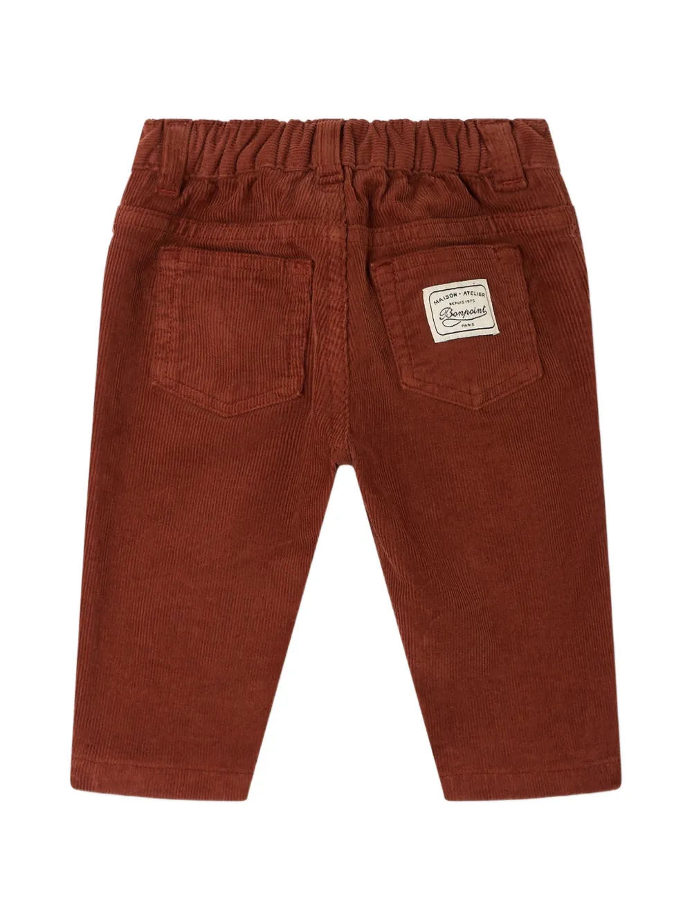 Bonpoint Jeliott ribfluwelen broek Bruin