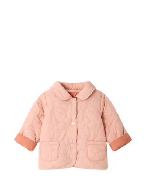 Bonpoint Juno cherry-quilted reversible jacket
