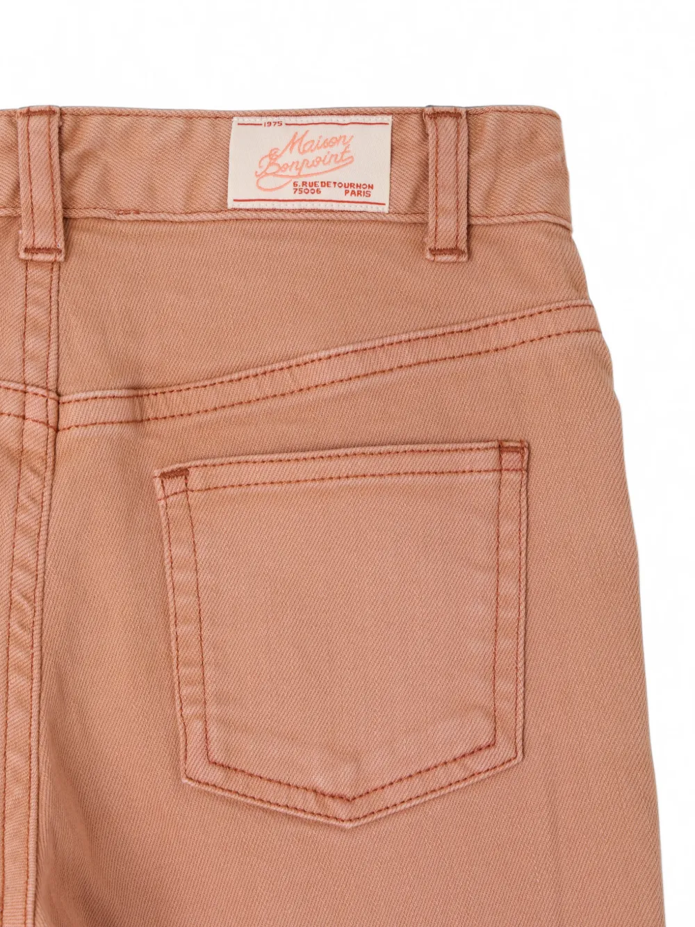 Bonpoint Jayjay straight jeans Roze