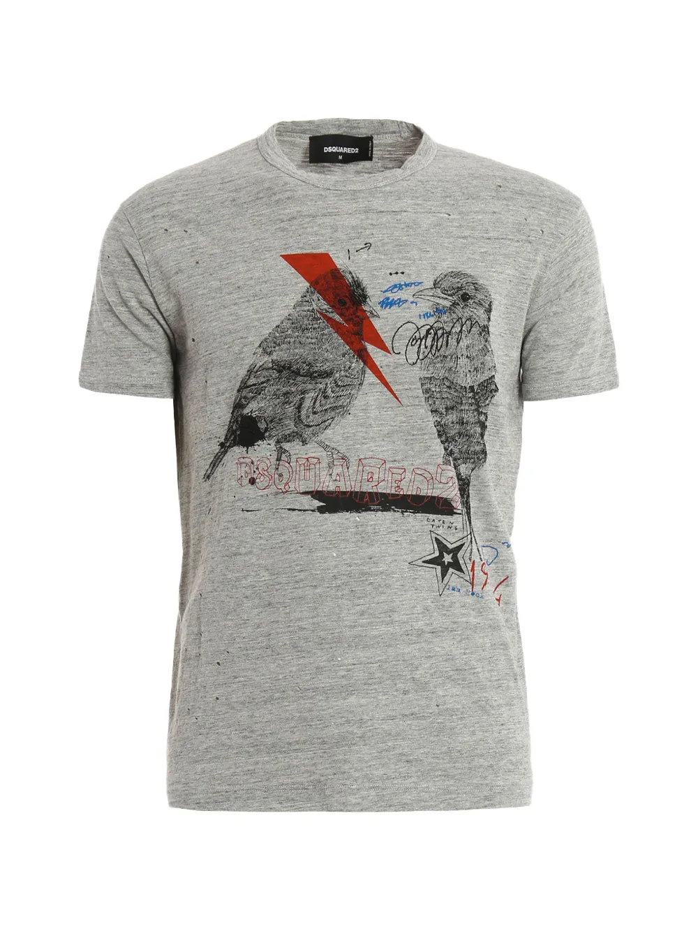 DSQUARED2 graphic-print T-shirt - Grau