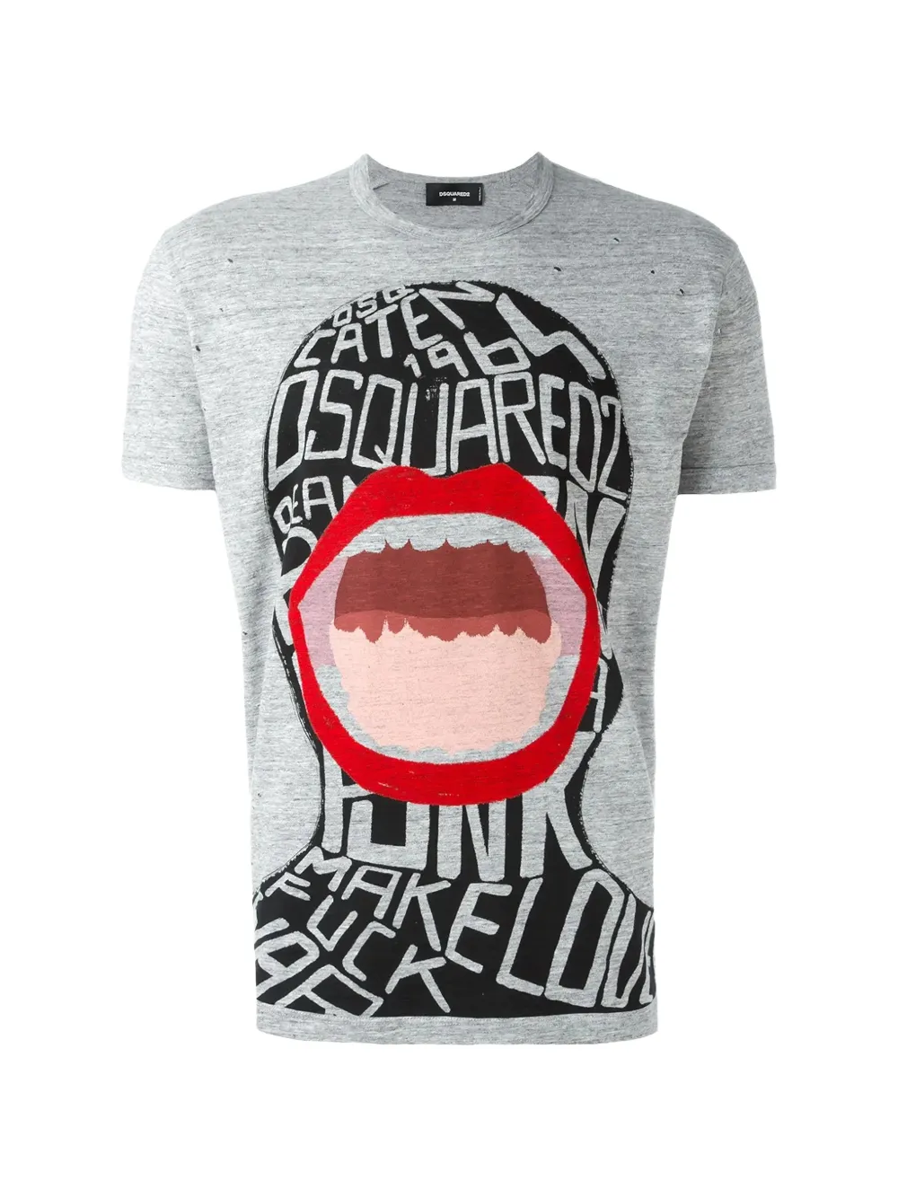 DSQUARED2 graphic-print T-shirt - Grau